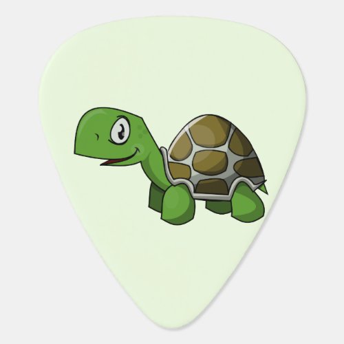 animated turtle guitar pick