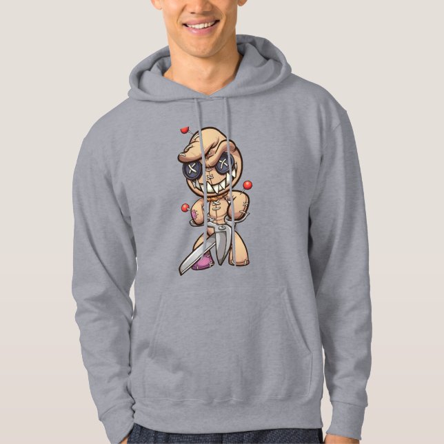 Animated Voodoo Doll Hoodie (Front)