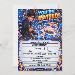 AnimatedLabbs Kai Birthday Mode Invitation