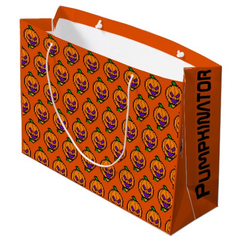 AnimatedPunkz Pumpkinator Large Gift Bag
