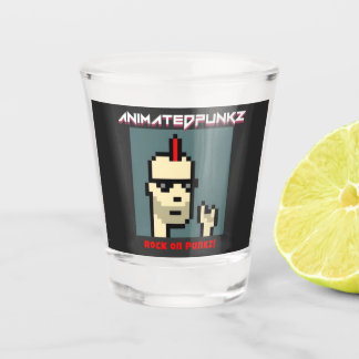 AnimatedPunkz - Rare OG - Rock n Roll #463 Shot Glass