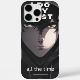 'Anime Aesthetic: All The Time' iPhone 16 Pro Max Case