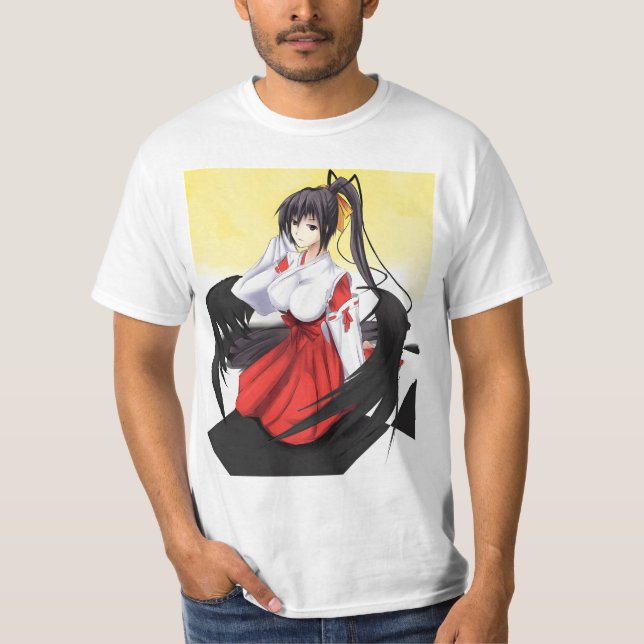 Anime Akeno Himejima T-Shirt (Front)