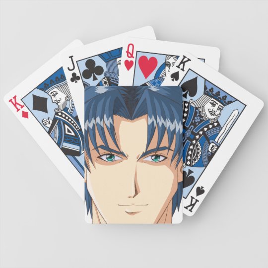 Anime and Manga Faces Bicycle Playing Cards | Zazzle.com