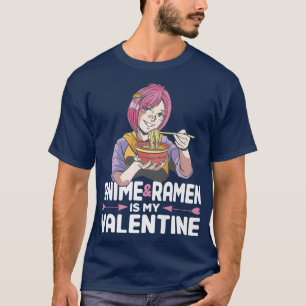 Anime And Ramen Valentines Shirts Kawaii Ramen Val