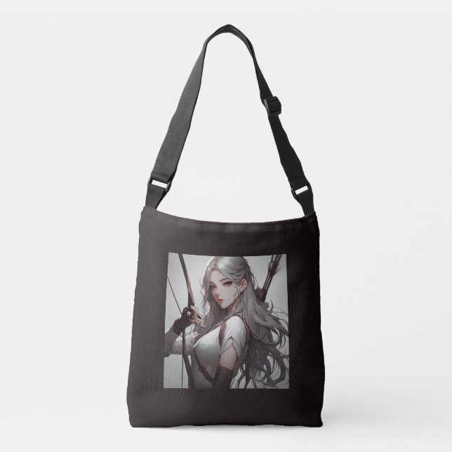 Anime Archeress 2 Crossbody Bag (Front)
