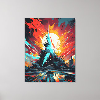 Anime Art Canvas Print