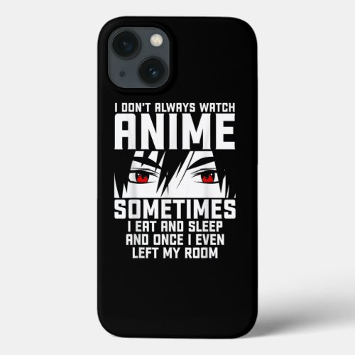 Anime Art For Men Women Teen Girls Anime Merch Ani iPhone 13 Case