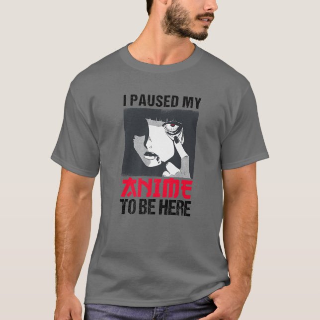 Anime Art For Women Girls Emo Scene Anime Lovers T-Shirt (Front)
