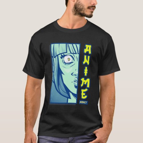 Anime Art For Women Teen Girls Men Anime Merch Ani T_Shirt