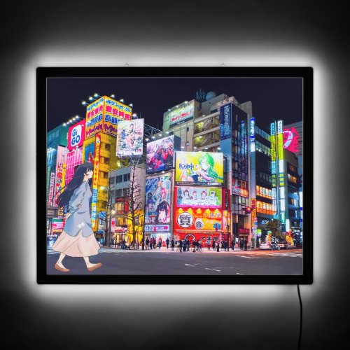 Anime Art Home Decor led sign Japanese LED Sign