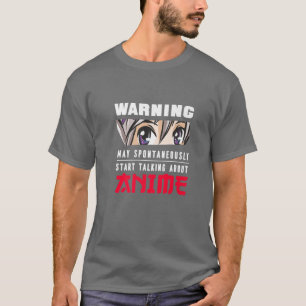 Anime Art Saying Boys Girls For Anime Merch Lovers T-Shirt