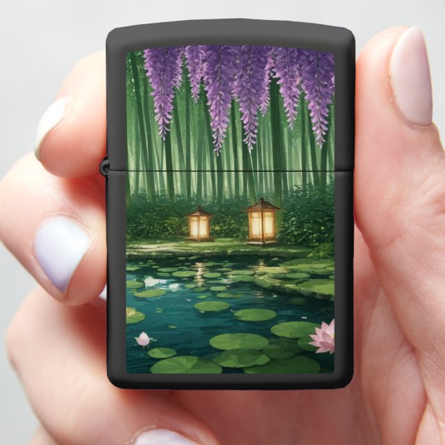Anime Art Zippo Lighter (In Hand)