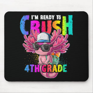 Anime Axolotl Waifu Who Love Anime Ramen And Sketc Mouse Pad