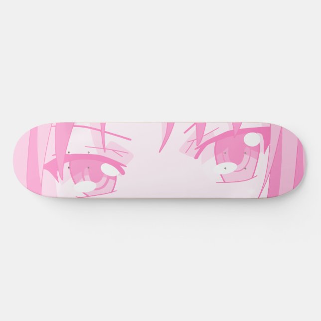 Anime Big Eyes Skateboard Deck