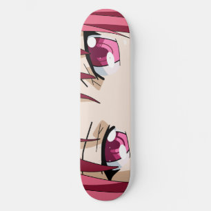 Anime Big Eyes Skateboard Deck