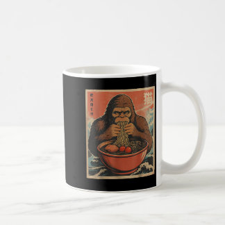 Anime Bigfoot Ramen Japanese Funny Kawaii Gift Men Coffee Mug