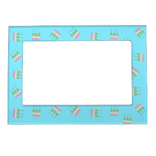 Anime Blue Pastel Dango Frame