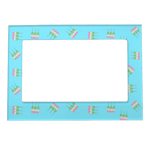 Anime Blue Pastel Dango Frame (Front)