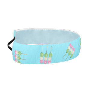 Anime Blue Pastel Dango Non-Slip Headbands