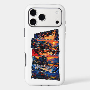 Anime Cars & Motorcycles Racing Aesthetic Iphone 18 Pro Max Case