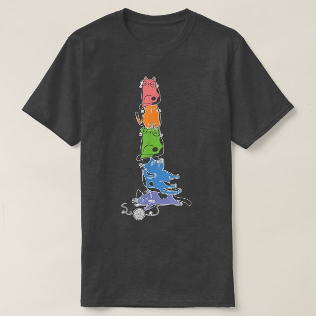 Anime Cat - Cute Kawaii Cat Ramen Noodle Anime Nek T-Shirt (Design Front)