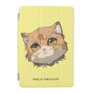 Anime Cat Face iPad Mini Cover