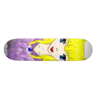 Anime Cat Girl Skateboard