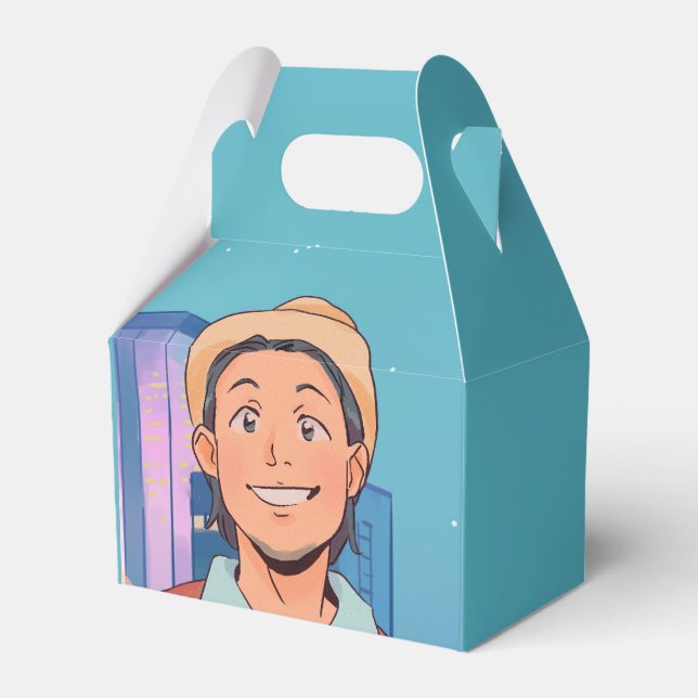 ANIME CHARACTER  FAVOR BOXES (Front Side)