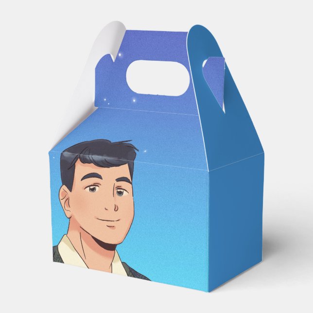ANIME CHARACTER  FAVOR BOXES (Front Side)