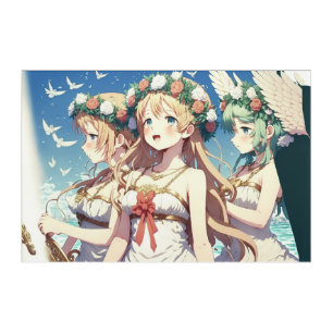 Anime Choir Acrylic Print