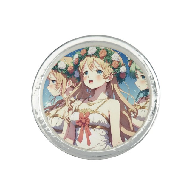 Anime Choir Ring (Front)