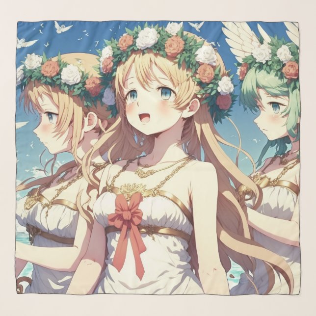 Anime Choir Scarf (Front)