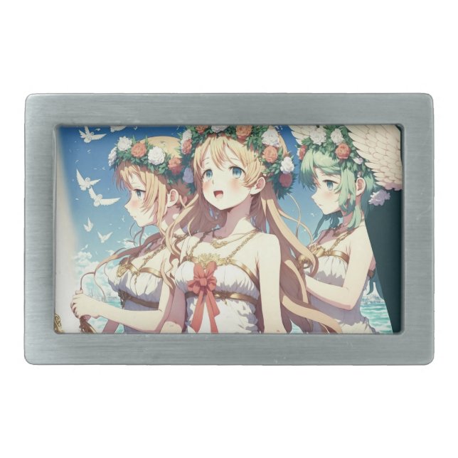 Anime Chor Belt Buckle (Front)