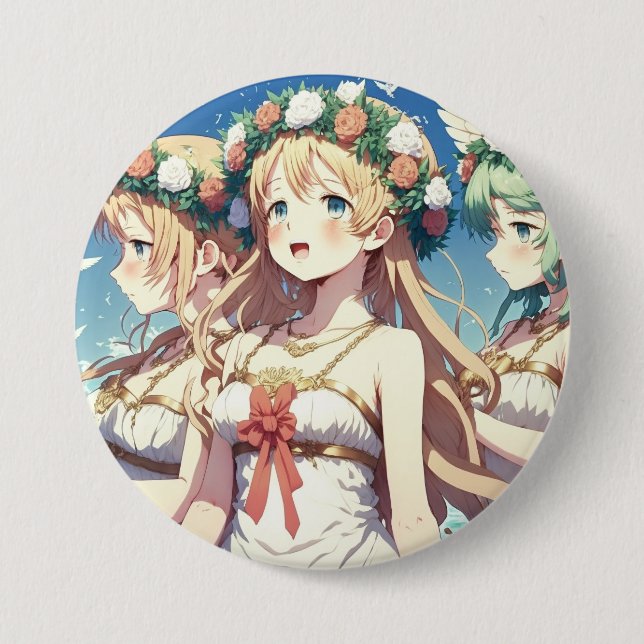 Anime Chor Button (Front)