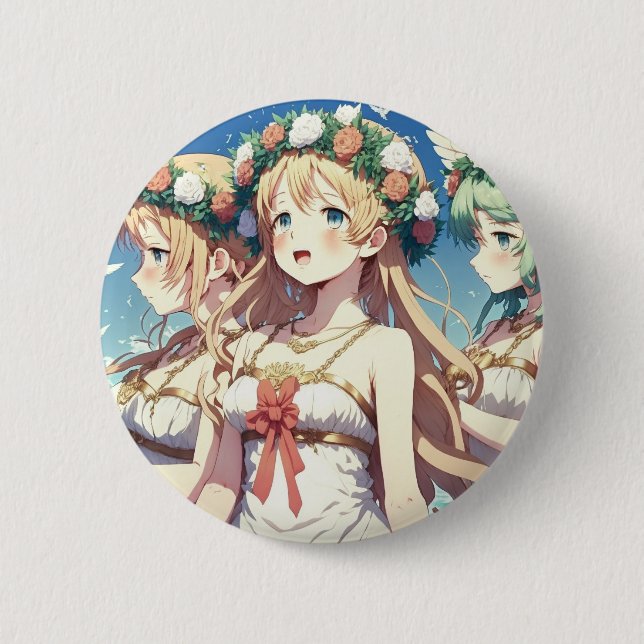 Anime Chor Button (Front)