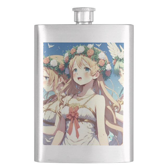 Anime Chor Flask (Front)