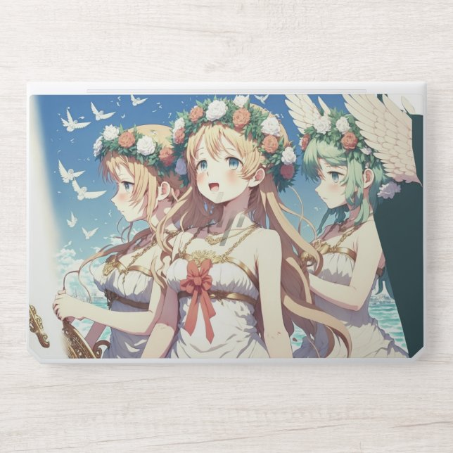 Anime Chor HP Laptop Skin (Front)