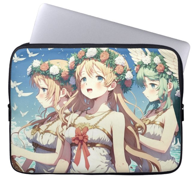 Anime Chor Laptop Sleeve (Front)