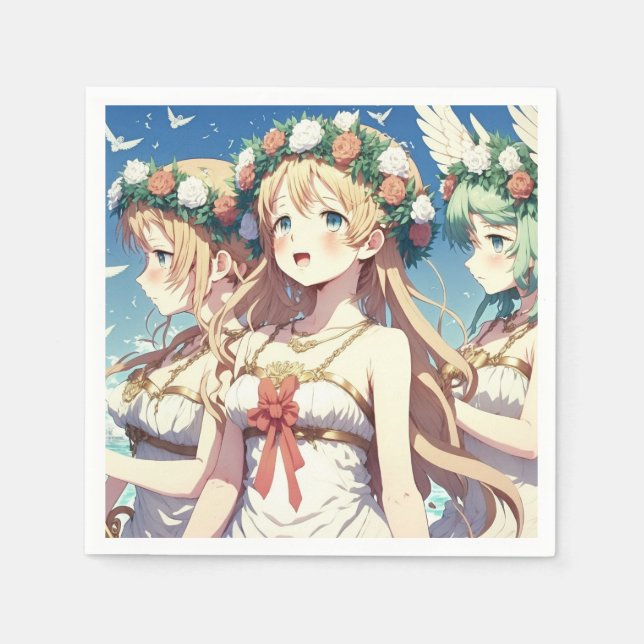 Anime Chor Napkins (Front)