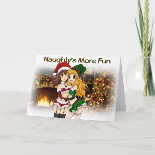 Anime Christmas Card | Zazzle.com