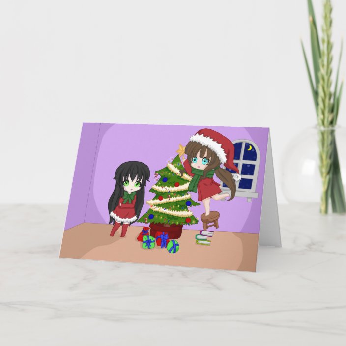 Anime Christmas Cards | Zazzle.com