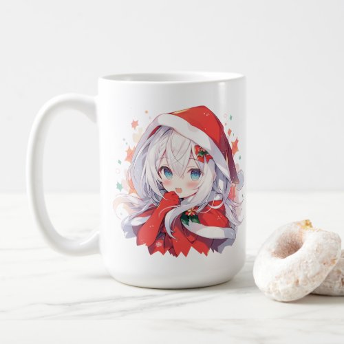 Anime Christmas Mug Adorable Anime Mug for Manga