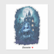 Anime Corpse Bride Sticker