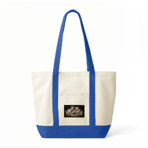 Anime Couple Champagne - Canvas Tote Bag