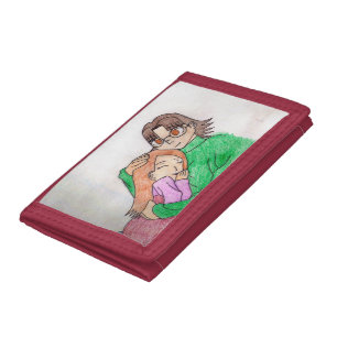 Anime Couple Embrace Wallet