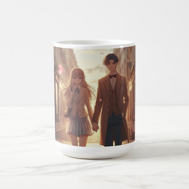  Anime Couple Valentine's Day Mug (Center)