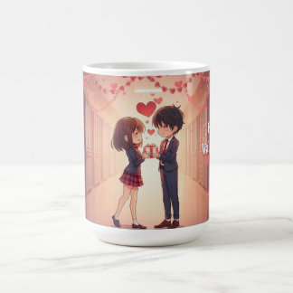Anime Couple Valentine's Day Mug