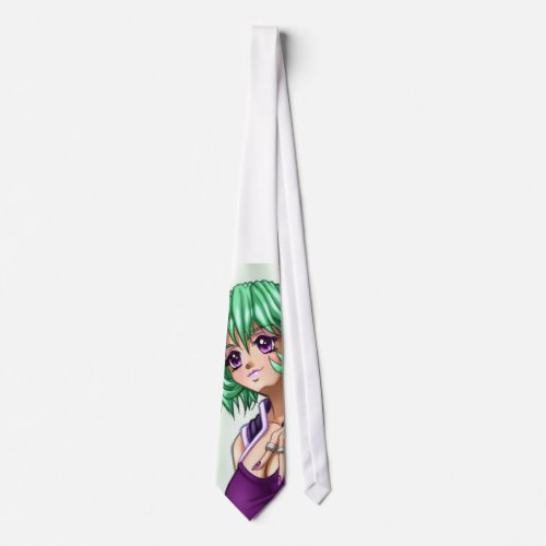 Anime Cover up Girl Tie