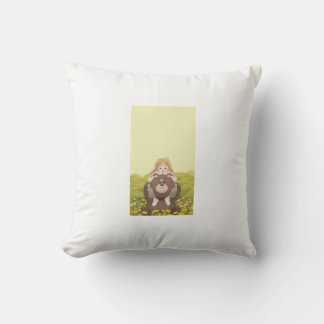 Anime Cute Throw Pillow